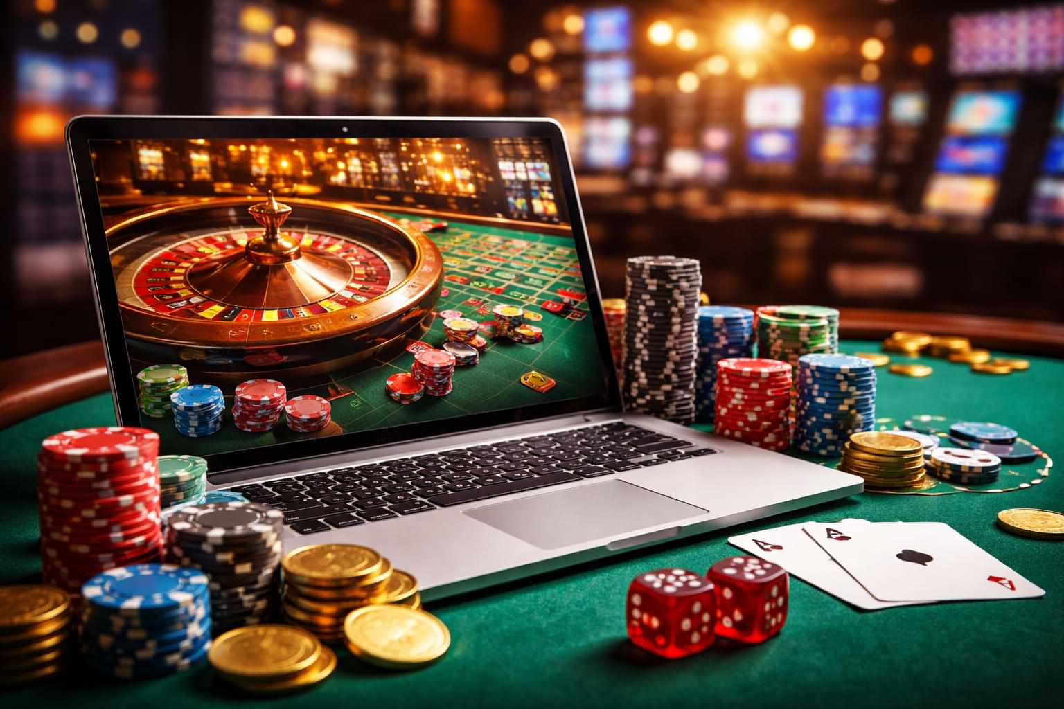 log into a live casino room
