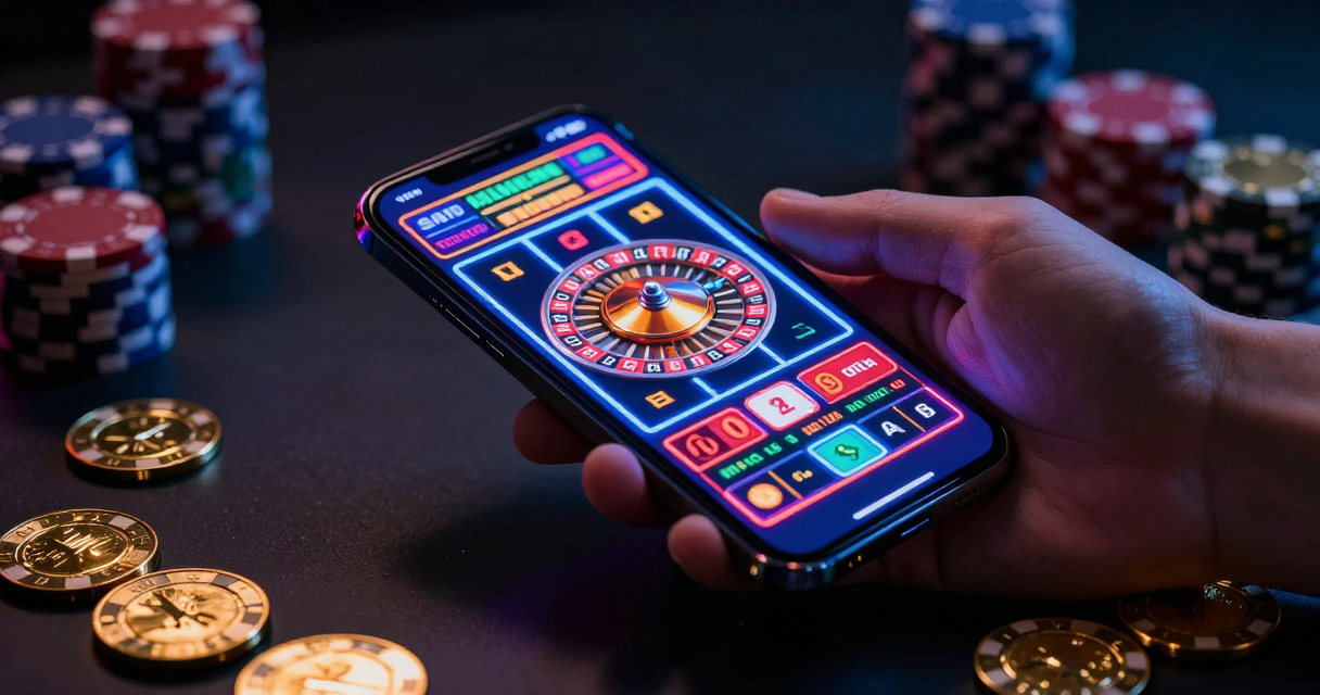 Mobile online casino gaming